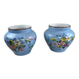 Pair of antique plant pots