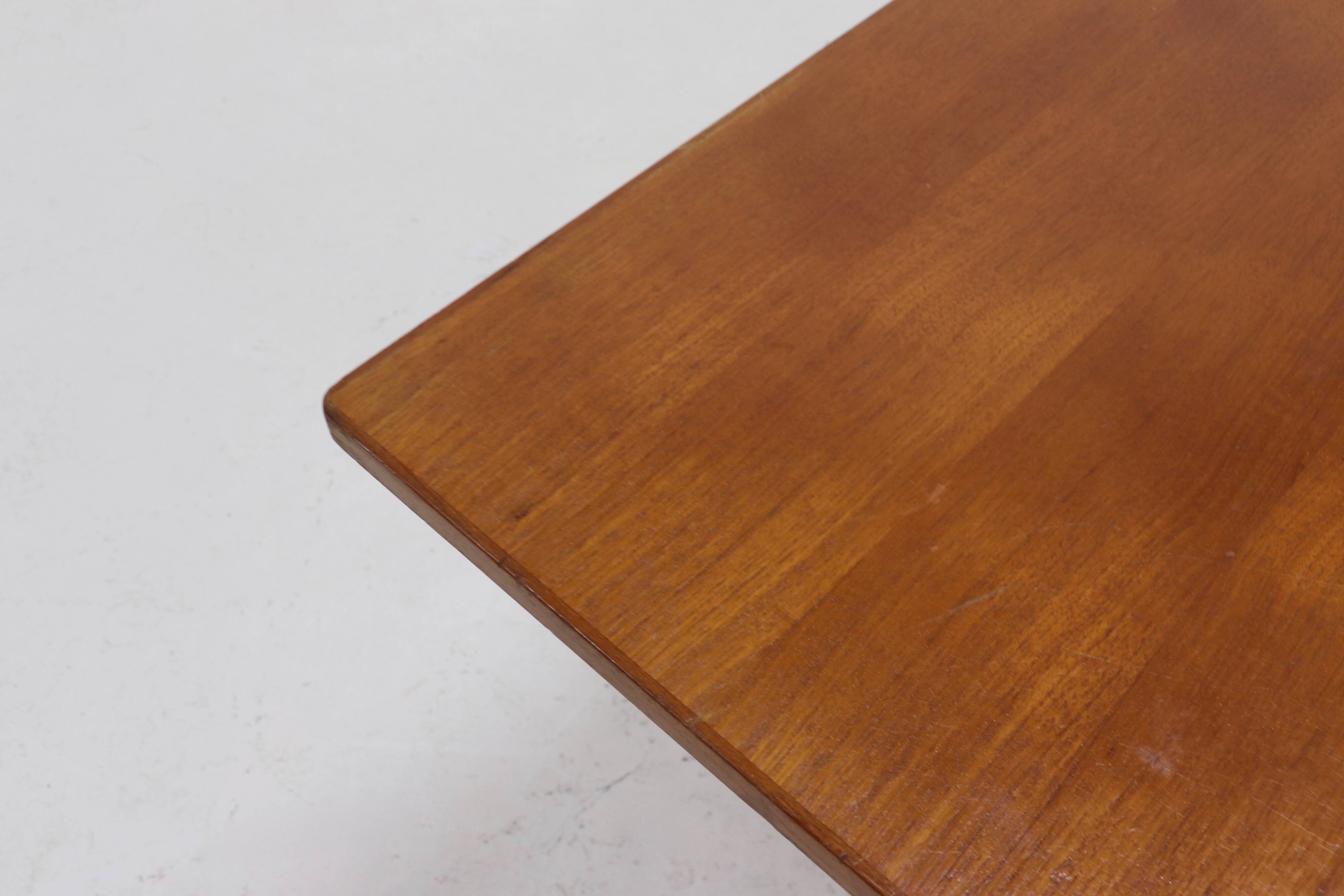 Extendable Teak Dining Table 1960s