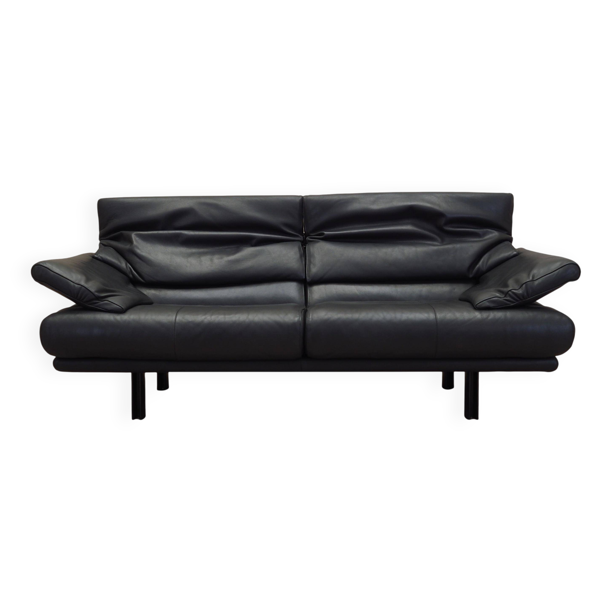 Canapé en cuir Alanda, design italien, B&B Italia, designer Paolo Piva