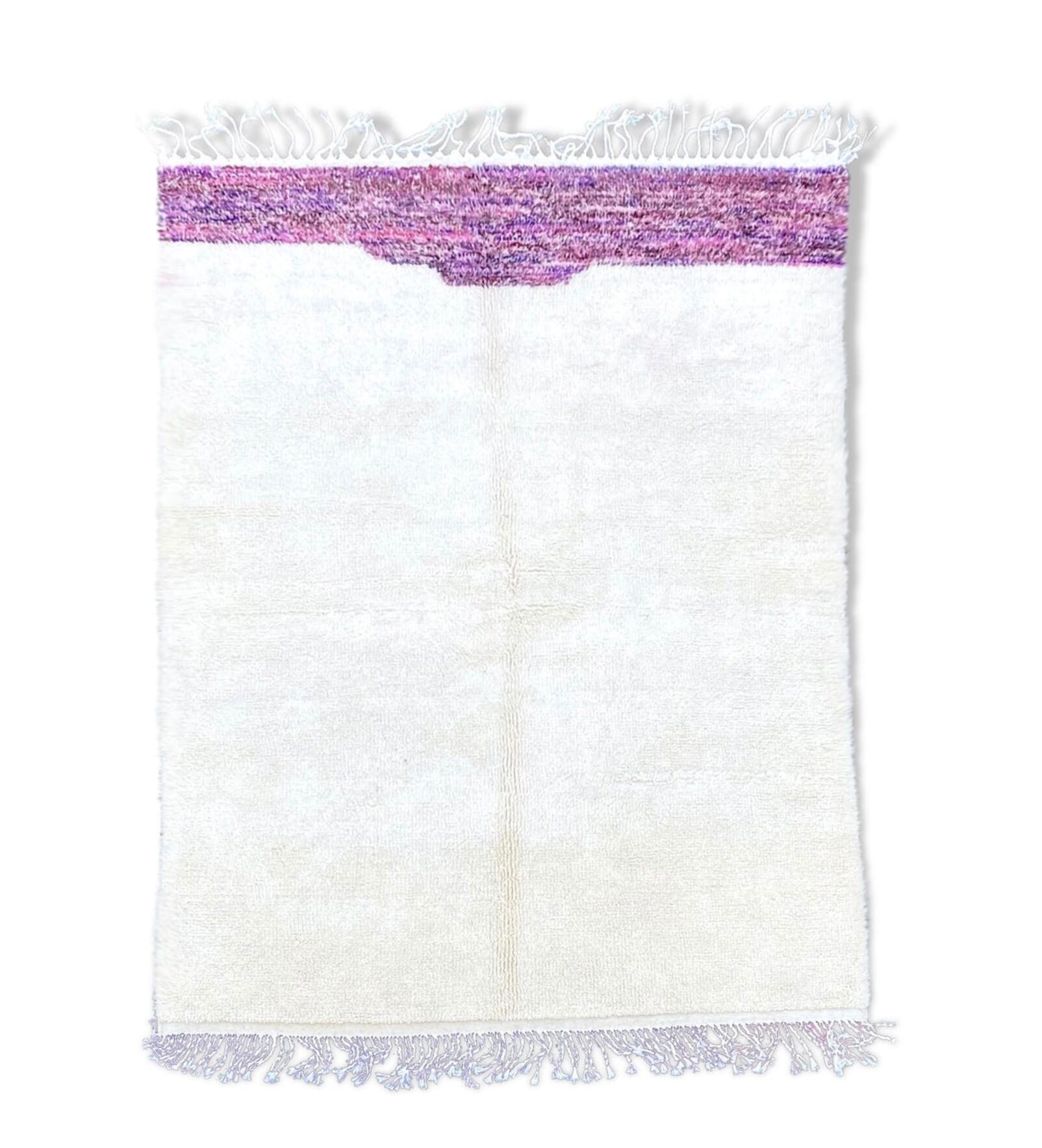 large carpet berbere Beni Ourain new wool 180x270 cm