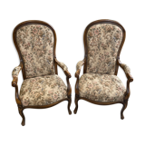 Voltaire armchairs