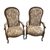 Voltaire armchairs
