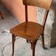 Set of 30 mismatched bistro chairs French Restaurant curved wood