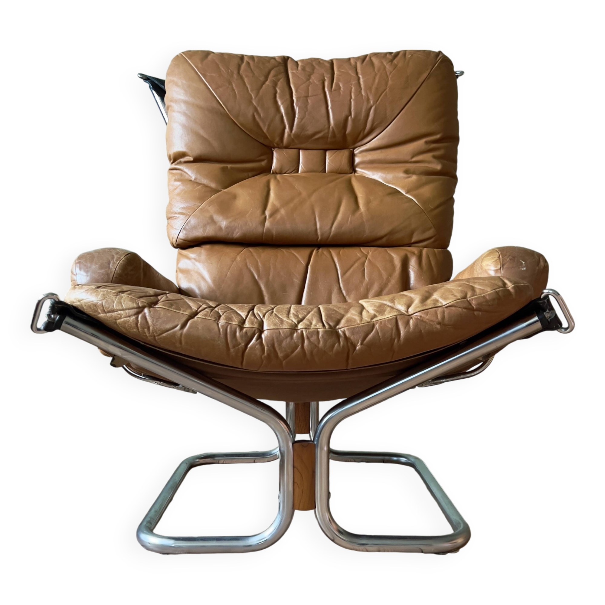 Fauteuil Westnofa "Wing" par Harald Relling 1970