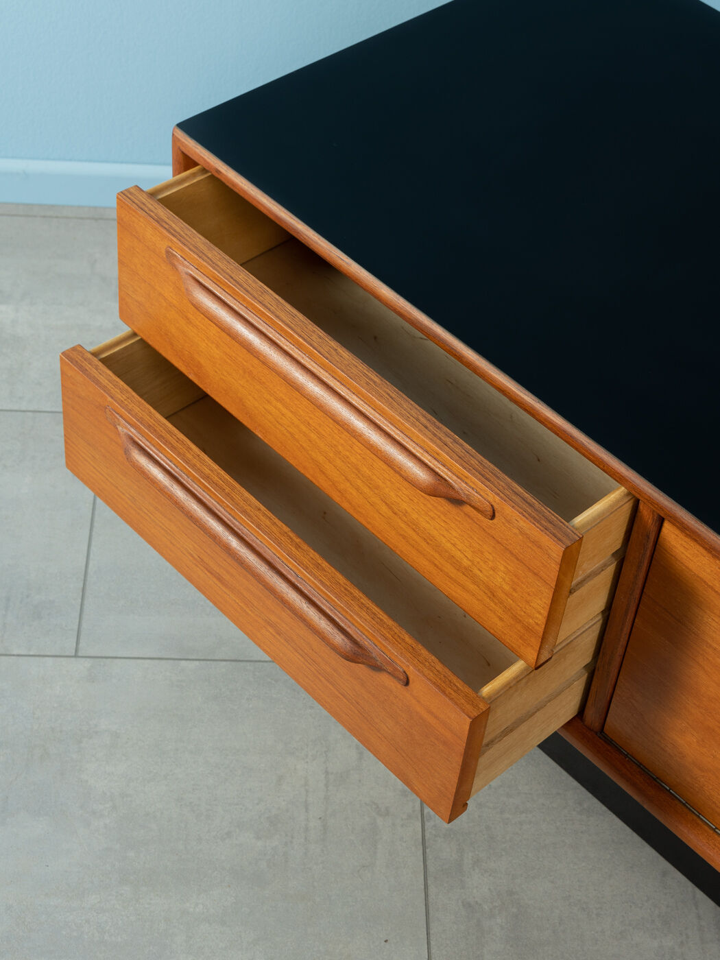 1960s Lowboard, Heinrich Riestenpatt
