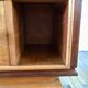 Bedside table in orm magnifying glass art deco 30s