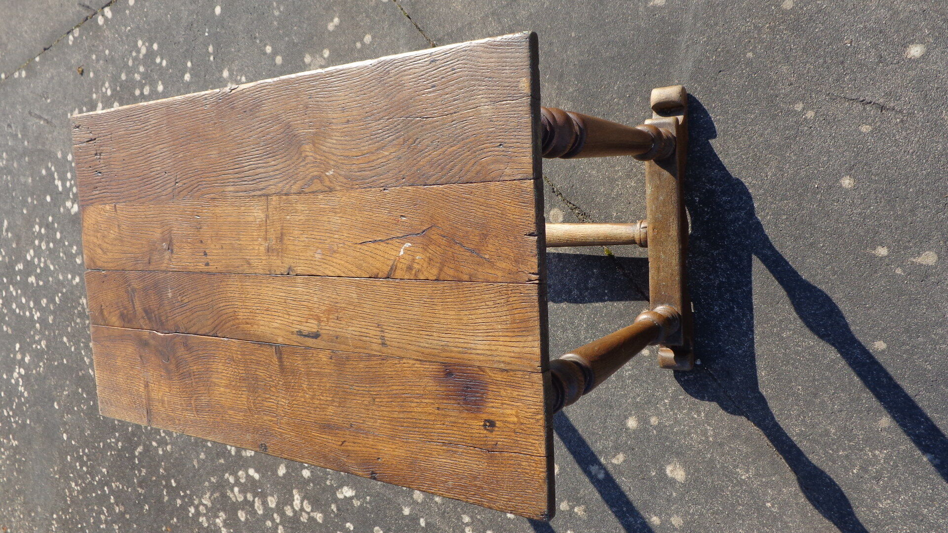 Oak bistro table 1920