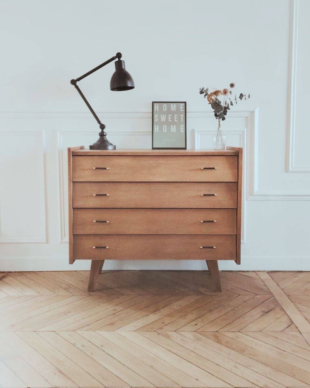 Renovated chest of drawers, 1950s-60s