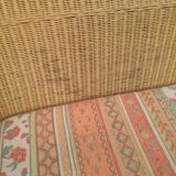 Rattan bench