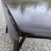 Table À Abattants Ercol 377 Orme Massif Vintage 1960 Design Ercolani