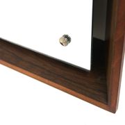 Scandinavian rosewood mirror, Sweden, 1960, 108cm x 56cm