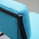 4 designer chairs, vintage 1962 (reupholstered) in the style of Pierre Guariche.