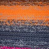 Contemporary Russian OrA handmade rug 66cm x 206cm 2021, 1C772