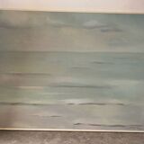 Signed sea landscape