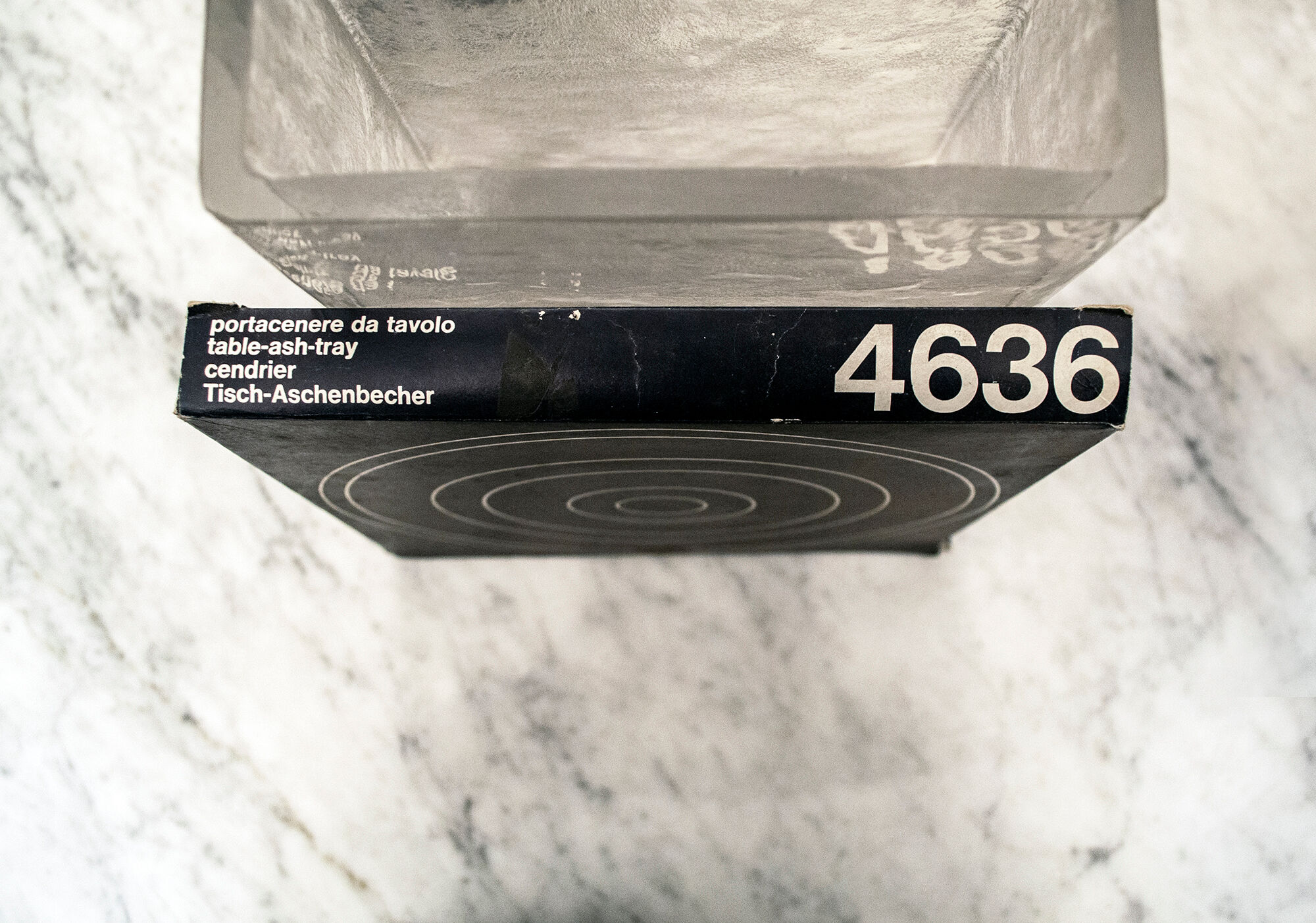 Ashtray Model 4636 by Isao Hosoe for Kartell Italia Year 1972