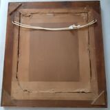 Old beveled mirror 51x56cm