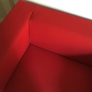 Red sofa Allen MDF Italia by Bruno FATTORINI 1998