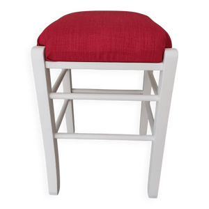 Tabouret en pin blanc,