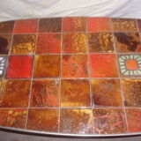 Roche & Bobois ceramic coffee table 1970