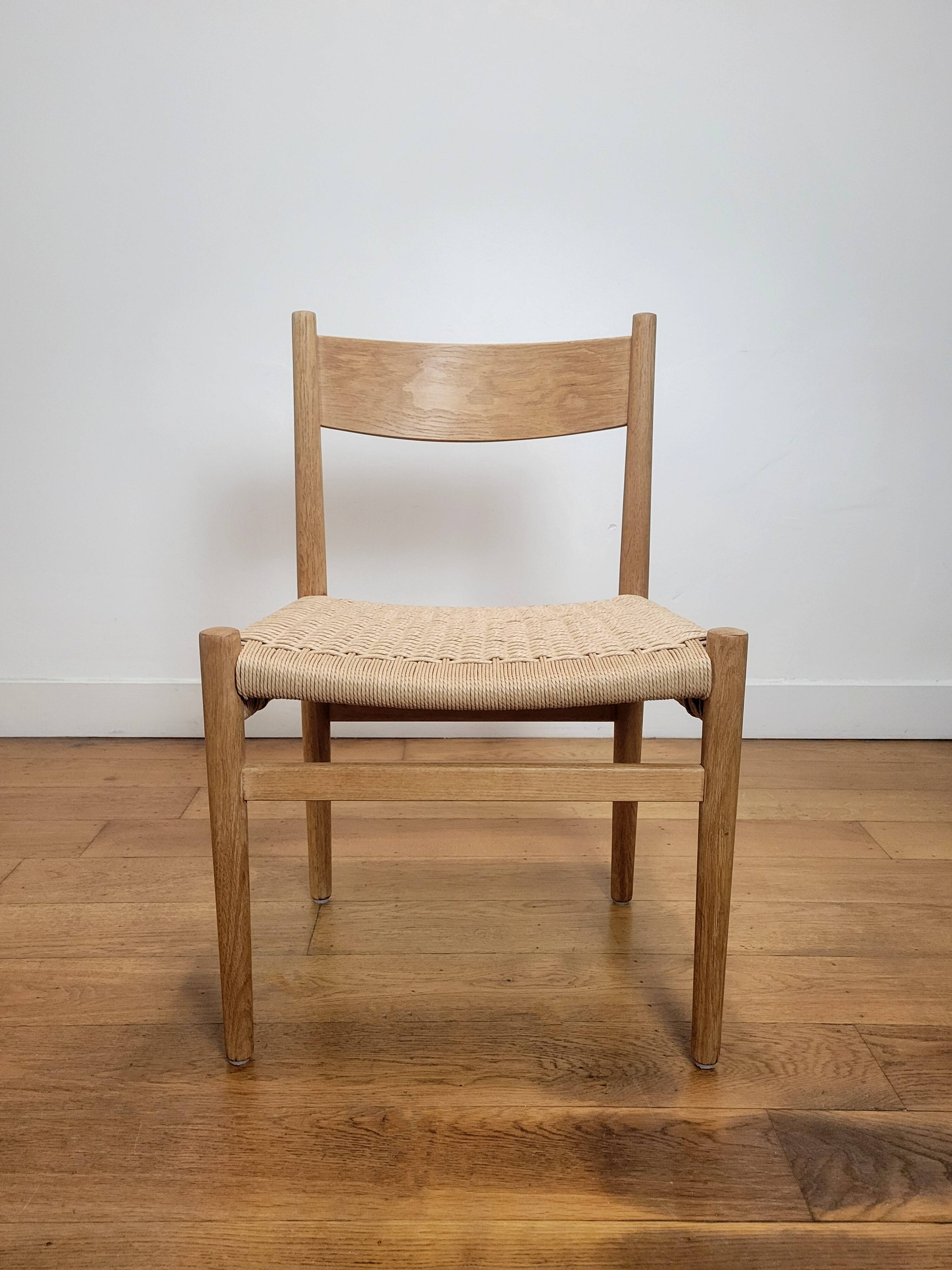 Set of 6 chairs by Hans J. Wegner for Carl Hansen & Søn, 1960