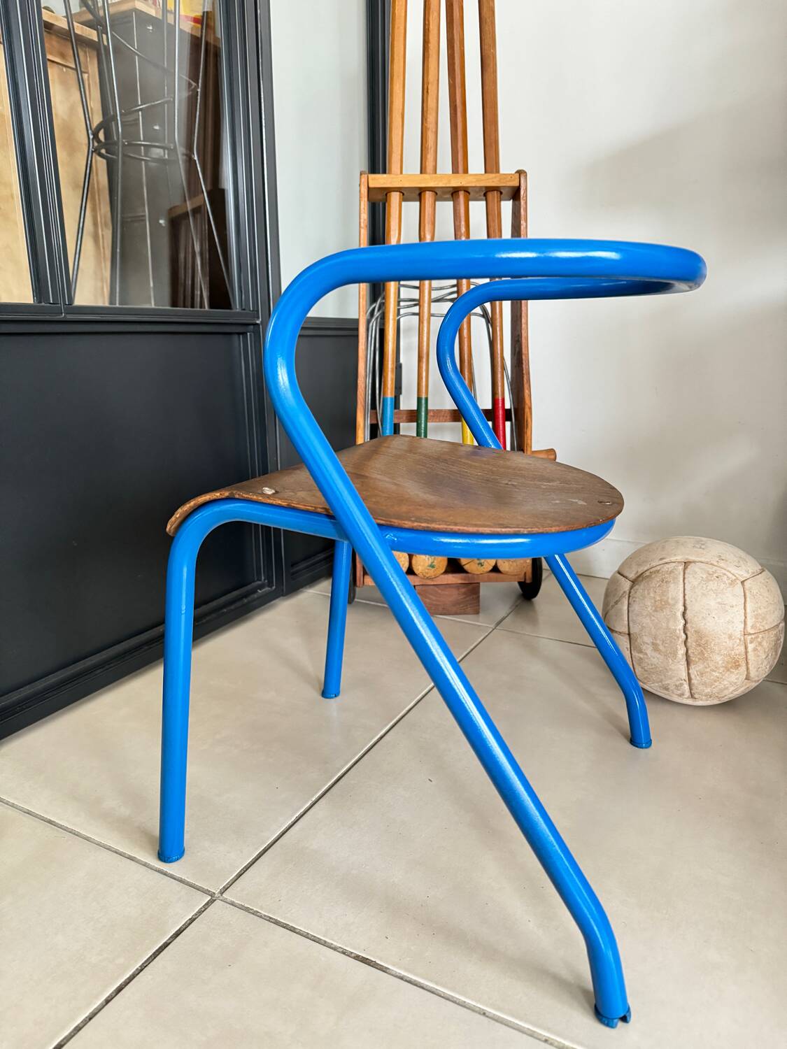 Vintage children's school chair