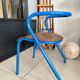 Chaise écolier enfant vintage