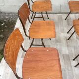Set of 6 vintage Dutch Marko chairs