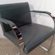 BRNO leather armchair, design by Mies Van Der Rohe