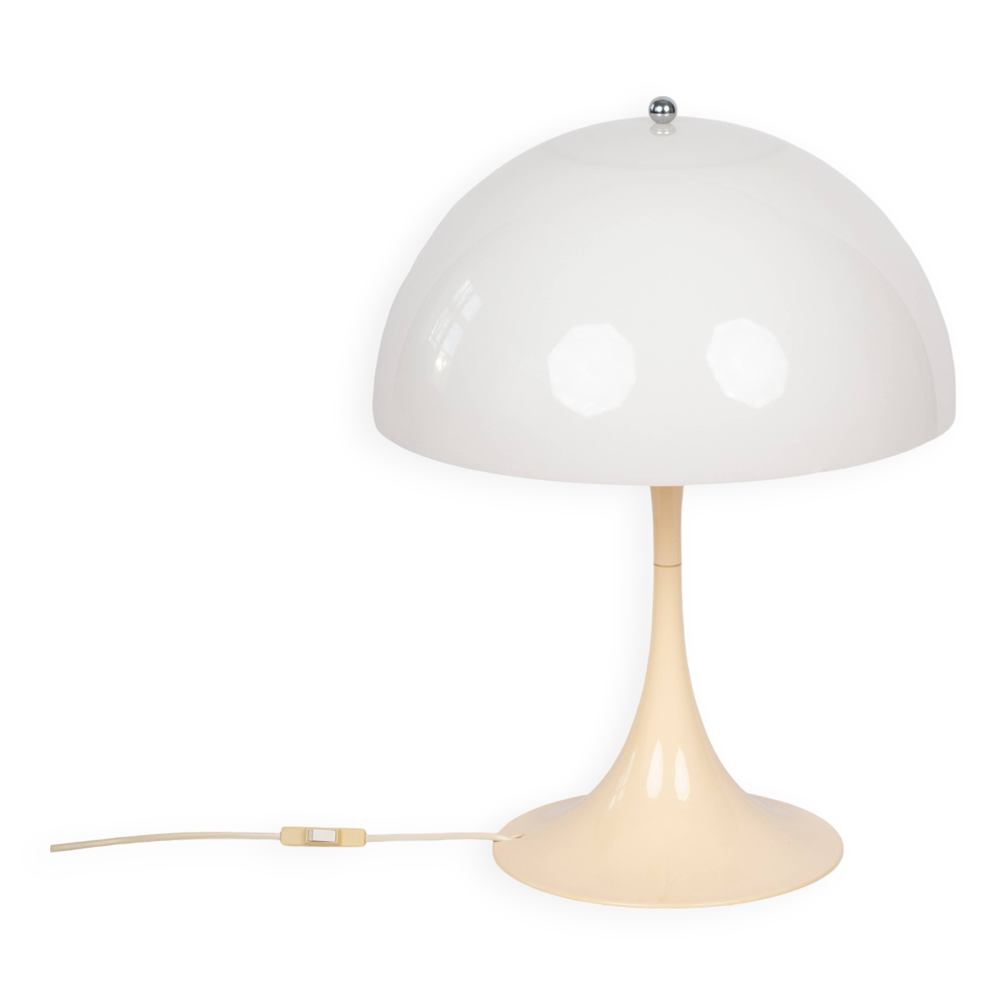 Danish vintage table lamp Panthella by Verner Panton, Louis Poulsen, 1971