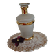Art Deco Frosted Glass Liqueur Decanter