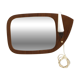 Scandinavian teak mirror, 38x62cm, Sweden, 1950