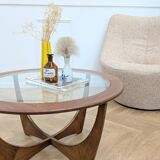 Astro round coffee table by Gplan