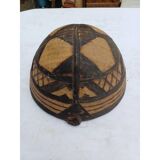 African bowl made of tortoise wood