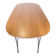 Conference table - Model Superellipse - oak surface with aluminum edge - Bruno Mathsson and Piet Hein