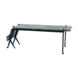 Marble and metal coffee table circa 1950