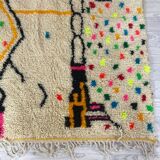 Colorful handmade wool Berber rug 320 X 180 CM
