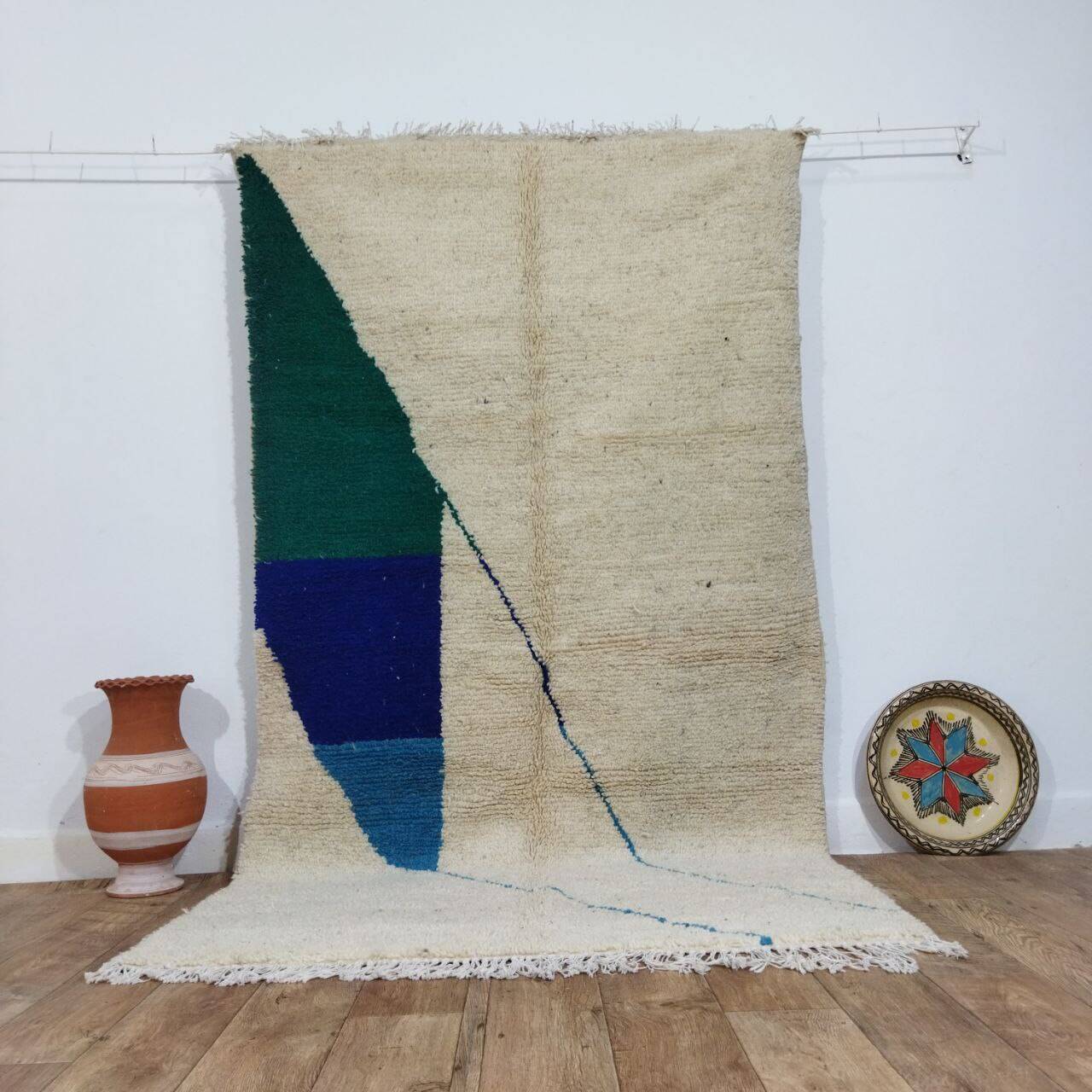 Tapis berbère marocain artisanal fait main