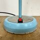 Blue Industrial Gooseneck Table Lamp, 1960s