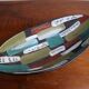 Large centrepiece bowl West Germany ceramic 1960 Mid Century 43cm