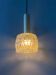 Suspension Mid-Century en verre cristal