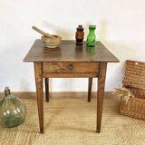 Solid Oak Square Farmhouse Table