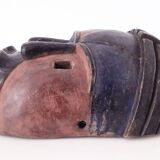 Masque africain Gabon H 26cm Double visage