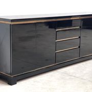 Credence laquée, années 1970