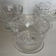 Set of 3 crystal cups