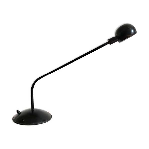 Lampe de bureau potence vintage en métal noir — Beyit