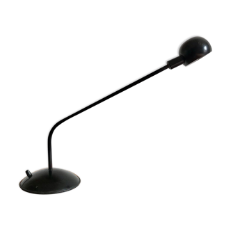 Lampe de bureau potence vintage en métal noir