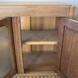 buffet sideboard solid oak Art Deco