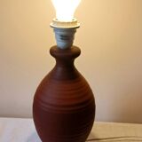 Large terracotta lamp by Lampes d'Albret