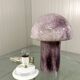 Glass mushroom table lamp by Fischer Leuchten 1970's