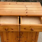 Buffet 2 portes et 2 tiroirs en pin massif